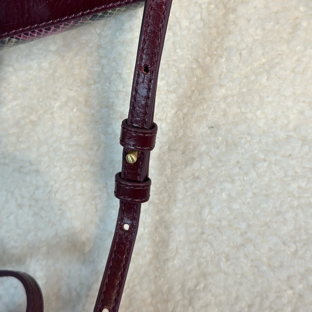 HOBO Heidi Small Crossbody Bag Purse Leather Straps Mosaic Sn Classic‎ N… - Picture 8 of 11